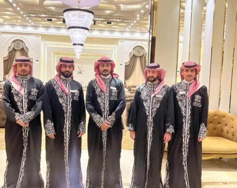 فريق صبابين في مناسبة